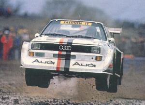 Audi Sport Quattro S1 Group B Rally Car 1985 года 